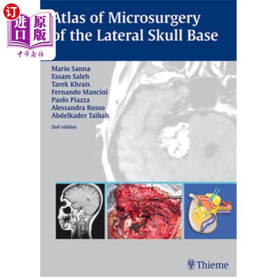 海外直订医药图书Atlas of Microsurgery of the Lateral Skull Base 侧颅底显微外科图集