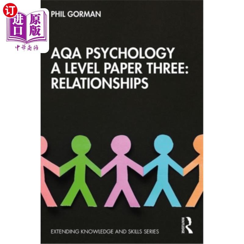 海外直订Aqa Psychology a Level Paper Three: Relationships: Relationships Aqa心理学a级论文三:关系:关系