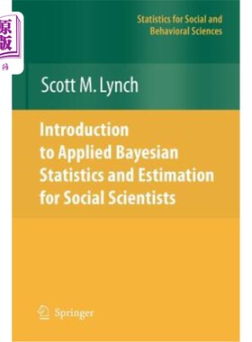 海外直订Introduction to Applied Bayesian Statistics and Estimation for Social Scientists 社会科学应用贝叶斯统计与估