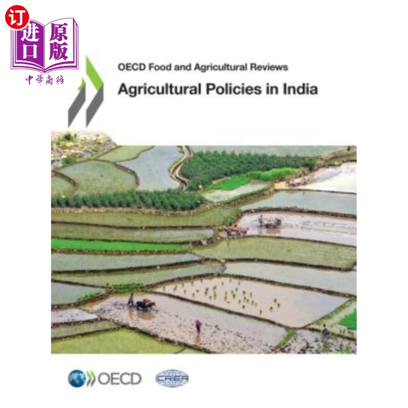 海外直订Agricultural Policies in India 经合组织粮食和农业部审查印度的农业政策