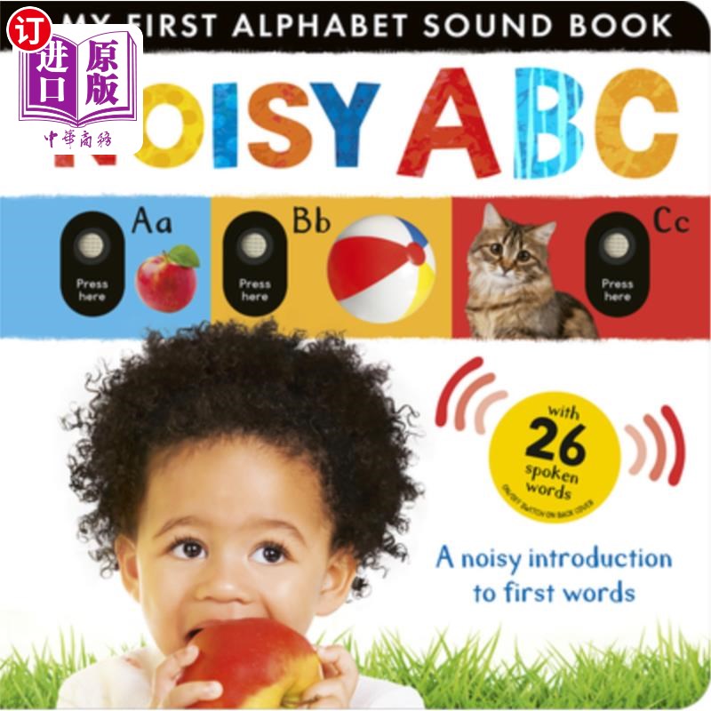 海外直订Noisy ABC: A Noisy Introduction to First Words 嘈杂的美国广播公司