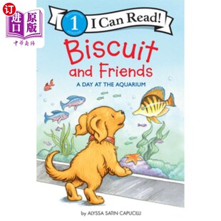 the 一天 Friends 水族馆 饼干和朋友们 Aquarium Day and 海外直订Biscuit