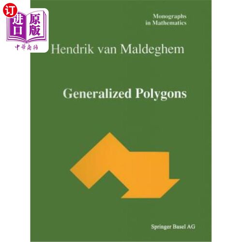海外直订Generalized Polygons 广义多边形