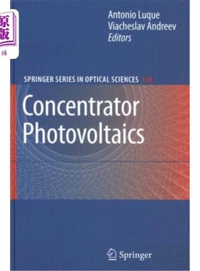 海外直订Concentrator Photovoltaics 聚光光伏