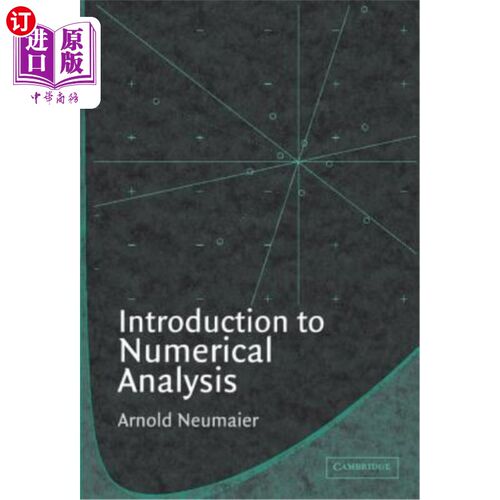 海外直订Introduction to Numerical Analysis 数值分析导论