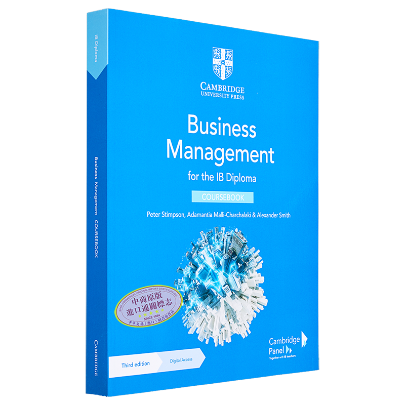 新IBDP国际文凭课程商业管理附电子版2年NEW Business Management for the IB Diploma Coursebook with digital【中商原版】