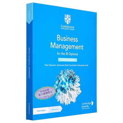 新IBDP国际文凭课程商业管理附电子版2年NEW Business Management for the IB Diploma Coursebook with digital【中商原版】