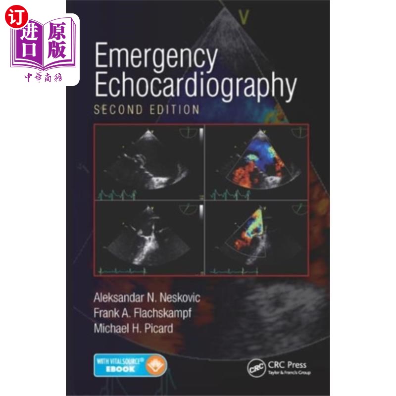海外直订医药图书emergency echocardiography 急诊超声心动图