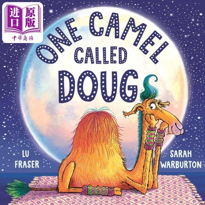 现货 骆驼道格 Sarah Warburton：One Camel Called Doug 英文原版 儿童绘本 动物故事图画书 精品绘本 进口图书【中商原版】