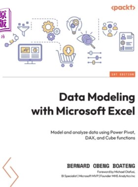 海外直订Data Modeling with Microsoft Excel: Model and analyze data using Power Pivot, DA 使用Microsof
