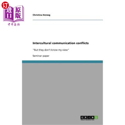 海外直订Intercultural communication conflicts: 