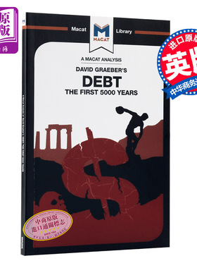 预售 对大卫格雷伯的前5000年债务的分析 An Analysis of David Graeber's Debt The First 5,000 Years【中商原版】