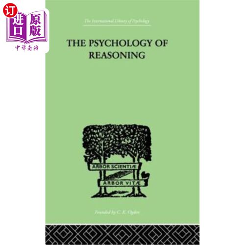 海外直订The Psychology of Reasoning 推理心理学