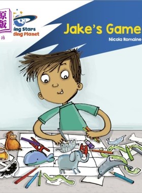 海外直订Reading Planet: Rocket Phonics - Target Practice... 阅读星球:火箭拼音-目标练习-杰克的游戏-蓝色