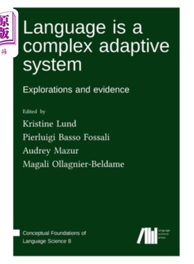 海外直订Language is a complex adaptive system 语言是一个复杂的适应系统