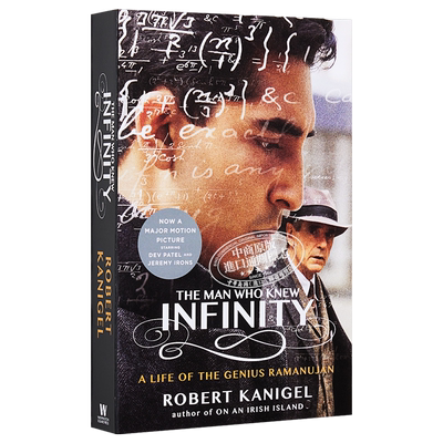 知无涯者 拉马努金传 英文原版 The Man Who Knew Infinity 传记 数学 Robert Kanigel【中商原版】