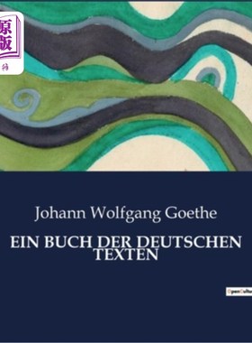海外直订德语 Ein Buch Der Deutschen Texten 德语文本书