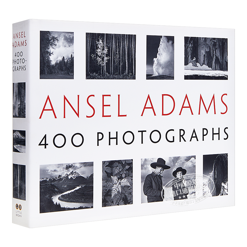 预售 Ansel Adams:400 Photographs 进口艺术 安塞尔亚当斯:传世佳作400 精装【中商原版】