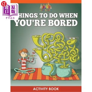 Bored 事情 当你厌倦了活动书时要做 Book Activity You When 海外直订Things