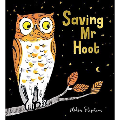 现货 Helen Stephens:Saving Mr Hoot 拯救猫头鹰 英文原版 进口图书 儿童绘本 品格培育 保护动物故事图画书【中商原版】