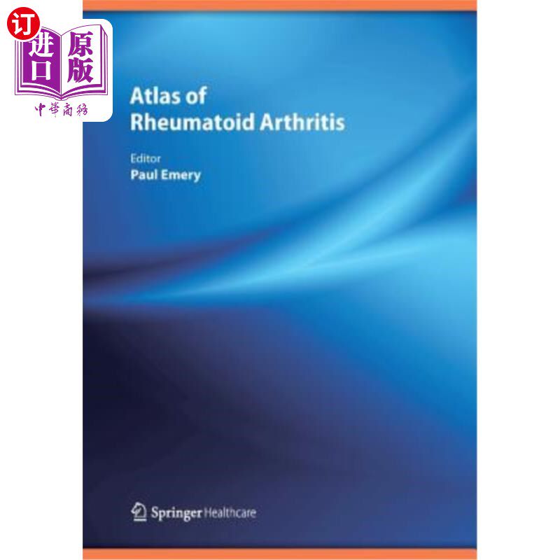 海外直订医药图书Atlas of Rheumatoid Arthritis 类风湿关节炎图集
