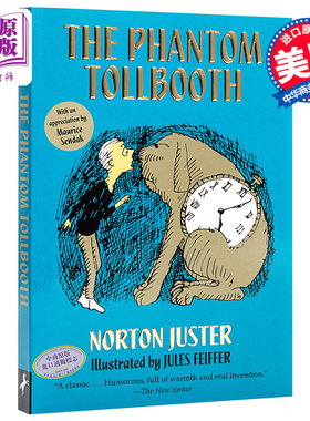 神奇的收费亭英文原版 The Phantom Tollbooth Norton Juster 幻象天堂儿童文学 小初文学 获奖小说【中商原版】