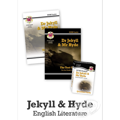 现货 英国CGP原版 GCSE Catch-Up Essentials English Literature Jekyll & Hyde 英国文学：变身怪医 备考教辅三册 含答案
