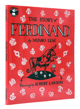 爱花的牛 公牛历险记 英文原版绘本 The Story of Ferdinand 动物绘本 反战和平主义 儿童图画书 曼罗里夫Munro Leaf 平装