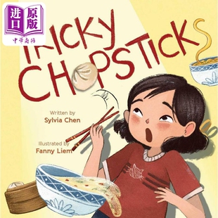 筷子 Fun 中商原版 进口童书 Chopsticks China趣读中华 精装 儿童绘本故事 Tricky 英文原版 中国传统文化 精品绘本 棘手