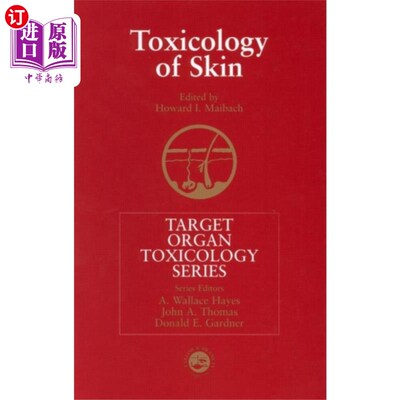 海外直订医药图书Toxicology of Skin 皮肤毒理学