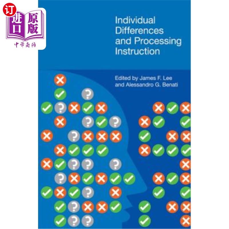 海外直订Individual Differences and Processing Instruction 个体差异与加工指导