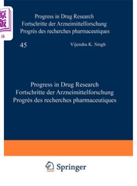 海外直订医药图书Progress in Drug Research / Fortschritte Der Arzneimittelforschung / Progrès Des 药物研究进展/Arzn