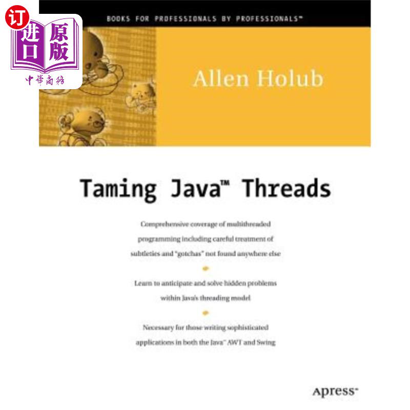 海外直订Taming Java Threads 驯服Java线程