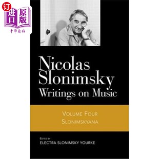 海外直订Slonimskyana V4 斯隆尼姆斯卡纳V4