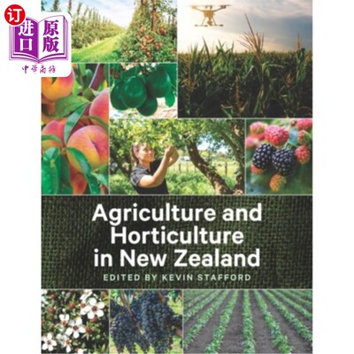 海外直订Agriculture and Horticulture in New Zealand 新西兰农业和园艺