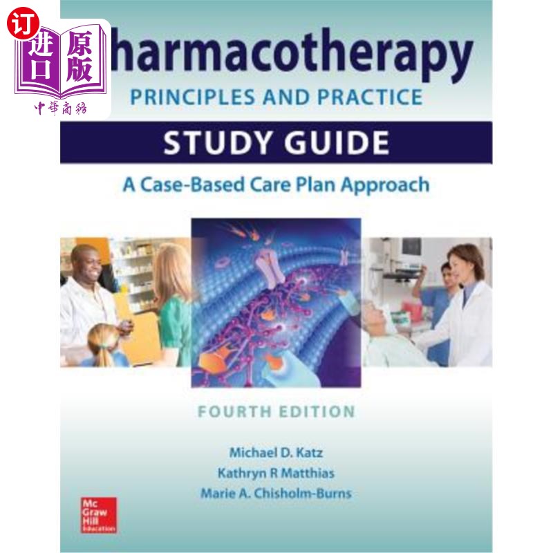 海外直订医药图书Pharmacotherapy Principles and Practice Study Guide, Fourth Edition 药物治疗原则和实践研究指南，第 - 实物图