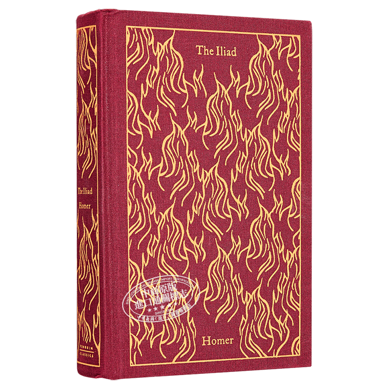 预售 荷马史诗 伊利亚特 企鹅布纹布面经典系列 The Iliad Homer 英文原版 可搭奥德赛 The Odyssey
