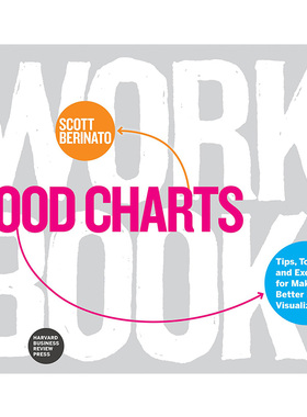 【中商原版】优秀图表训练手册：数据视觉化的技巧、工具和练习（该书为Good Charts配套练习册）英文原版 Good Charts Workb