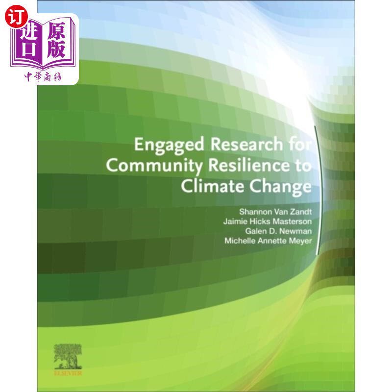海外直订Engaged Research for Community Resilience to Cli... 参与研究社区应对气候变化的能力