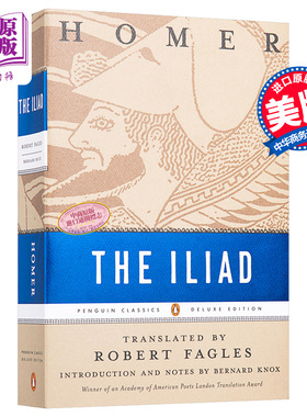 伊利亚特（经典豪华版、毛边本）英文原版 Penguin Classics Deluxe Edition：The Iliad 文学与诗歌