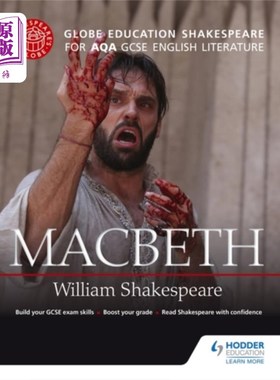 海外直订Globe Education Shakespeare: Macbeth for AQA GCSE English Literature 全球教育莎士比亚：麦克白为AQA GCSE英国文学