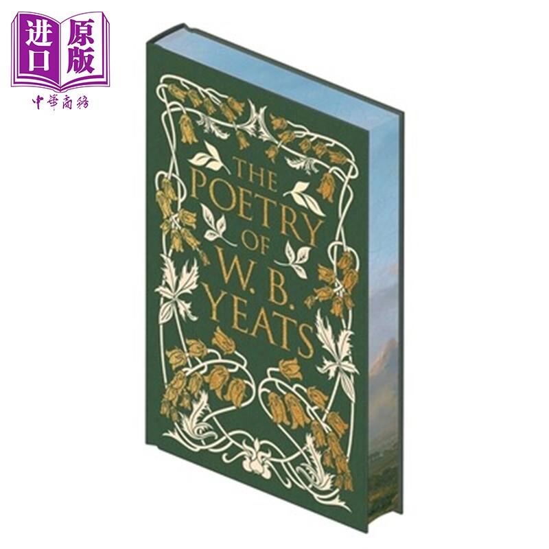 预售 W B 叶芝诗选 The Poetry of W. B. Yeats 英文原版 William Butler Yeats 收录叶芝受欢迎100多首诗作【中商原版】