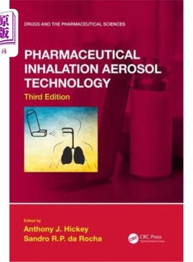 海外直订医药图书Pharmaceutical Inhalation Aerosol Technology, Third Edition 药物吸入气溶胶技术，第三版