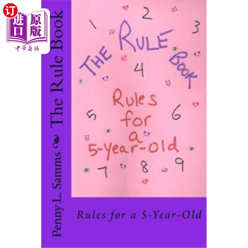 【中商海外直订】the rule book: rules for a 5-year-old