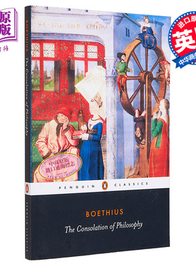 预售 哲学的慰藉 英文原版 Boethius The Consolation of Philosophy Ancius Boethius【中商原版】