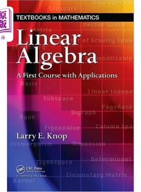 海外直订Linear Algebra: A First Course with Applications 线性代数:第一课程与应用