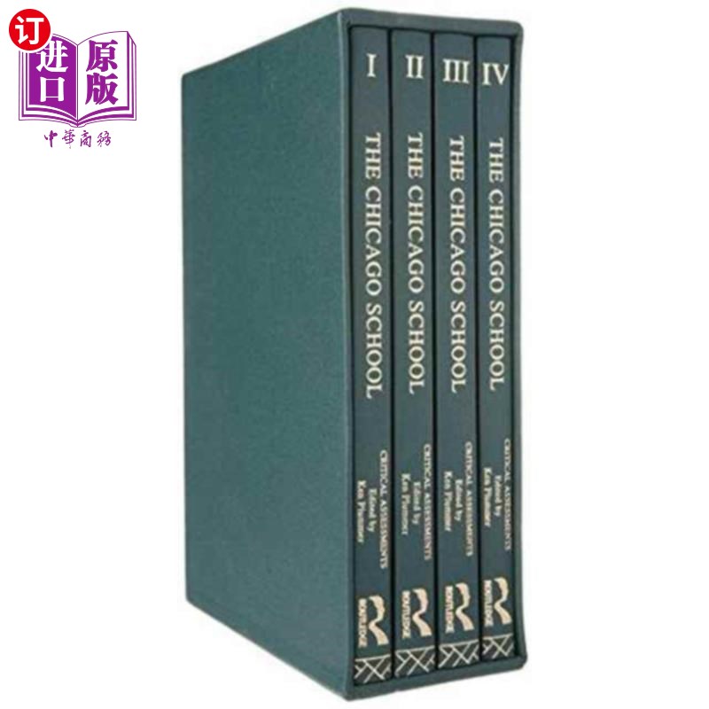 海外直订Chicago School: Critical Assessments 芝加哥学派:批判性评估