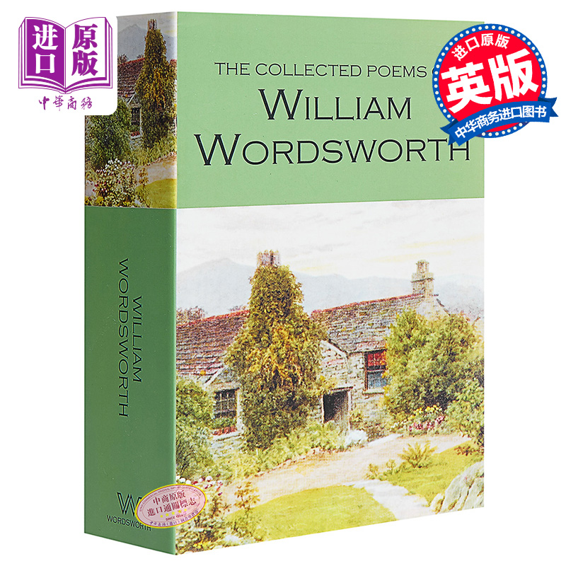 预售 【中商原版】The Collected Poems of William Wordsworth 华兹华斯诗集 英文原版 书籍/杂志/报纸 文学小说类原版书 原图主图