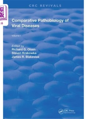 海外直订Comparative Pathobiology of Viral Diseases 病毒性疾病比较病理生物学