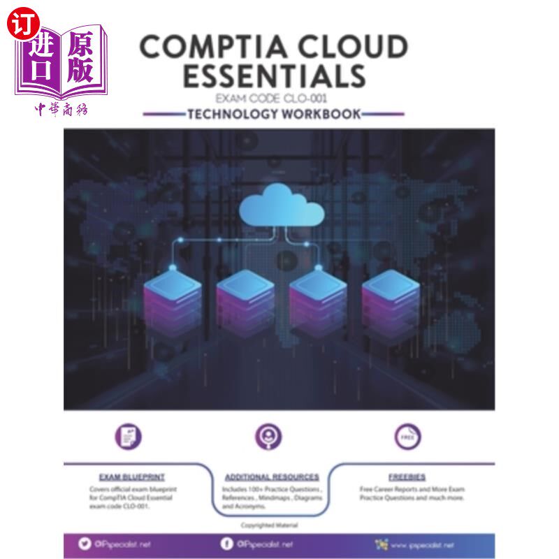 海外直订CompTIA Cloud Essentials Exam: Technology Workbook: Exam: CLO-001 CompTIA Cloud Essentials考